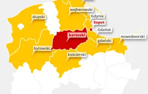 Sopot w czerwonej strefie COVID-19, Gdańsk i Gdynia w żółtej