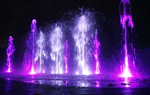 Nowe fontanny w Gdyni pełne kolorów