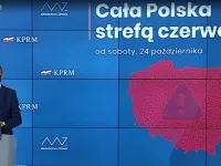 Cała Polska czerwona. Nauka online od IV klasy. Gastronomia zamknięta