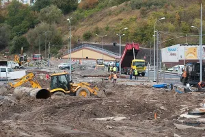 Rozbudowa ul. Łostowickiej na finiszu