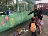 W Oliwie powstał mural wymyślony przez przedszkolaków