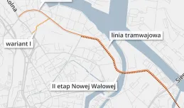 Kolejny etap Nowej Wałowej: tramwaj i jedna jezdnia
