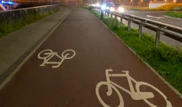Nowa droga rowerowa i dojście do przystanku PKM Gdańsk Kiełpinek