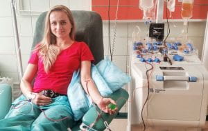 Policjantka z Gdańska uratowała życie kobiecie z USA. Oddała swoje komórki macierzyste