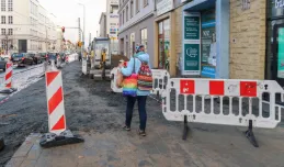 Gdynia: remont chodników przy ul. 10 Lutego na półmetku