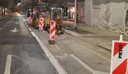 Gdynia. Koparki zablokowały drogę rowerową
