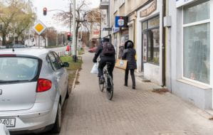 Spór o drogę rowerową na ul. Wielkopolskiej