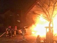 Kilka pożarów przez fajerwerki i wypadek pijanego kierowcy