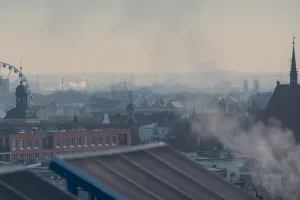Mrozy w Trójmieście potęgują smog