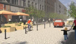 Starowiejska: nowy chodnik, stary bruk i lepsze oświetlenie