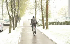 Święto dojeżdżania do pracy rowerem zimą