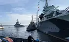 ORP Błyskawica odpłynął z nabrzeża