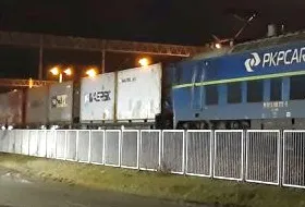 Najcięższy w Polsce pociąg kontenerowy przyjechał do DCT