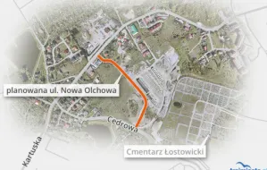 Nowa Olchowa wreszcie zapewni bezpieczny dojazd do Kartuskiej