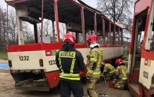 Wycofane tramwaje z Gdańska poszły na służbę do strażaków z Torunia