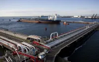 Mniej rosyjskiej ropy płynie przez Naftoport