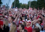 Park kibica: tłumy fanów wspierały Polaków