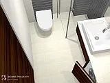 Nieduża łazienka Ewy i Piotra