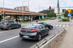 Tristar na kolejnych skrzyżowaniach Gdyni