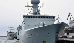 Okręty NATO w centrum Gdyni