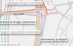 Powstanie brakujący odcinek drogi rowerowej w centrum Gdańska
