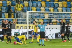 Arka Gdynia - ŁKS Łódź 0:1 w barażu. Awansu do ekstraklasy nie będzie