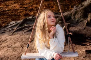 Instagramowe miejsce: huśtawka na plaży w Redłowie