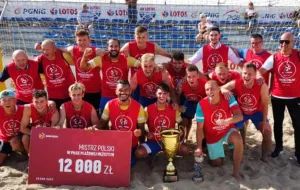 Beach soccer. Boca Gdańsk znów mistrzem Polski. Pomogli Hiszpanie i Brazylijczyk