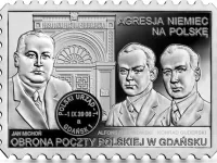 Moneta i znaczek upamiętnią obrońców Poczty Polskiej w WMG