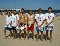 Triumfatorzy siatkówki plażowej z MOSiR Gdańsk