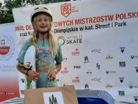 Sport Talent. 13-letnia Marcela Dętkoś w krajowej czołówce seniorek na deskorolce