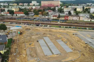 Tak powstaje parking przesiadkowy na osiedlu "Meksyk"
