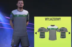 Lechia Gdańsk będzie miała nowe stroje. Na razie tylko w grze FIFA 22