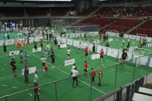 Największa lekcja WF-u w Ergo Arenie. Gwiazdy zachęcały do uprawiania sportu