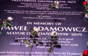 Obchody trzeciej rocznicy śmierci prezydenta Pawła Adamowicza