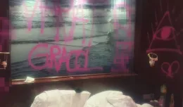 Wandalizm na różowo: wymalowany pokój hotelowy, narkotyki, podrobiony podpis