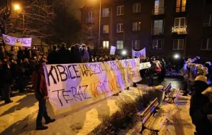 Przeciwnicy ACTA doszli pod dom Donalda Tuska