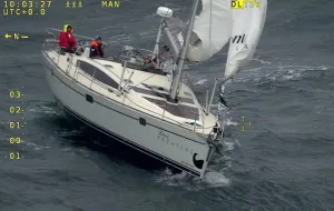 Kapitan wypadł z jachtu na środku Bałtyku