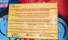 Przystanek SKM Grabówek będzie zamknięty przez pół roku