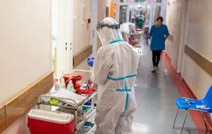 Szpital Tymczasowy bez pacjentów czeka na zamknięcie. "To koniec pandemii COVID-19"