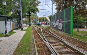 Drugie podejście do zielonego torowiska tramwajowego w Brzeźnie