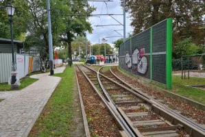 Drugie podejście do zielonego torowiska tramwajowego w Brzeźnie
