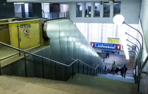 Rozpoczął się remont ruchomych schodów do dworca PKS w Gdańsku