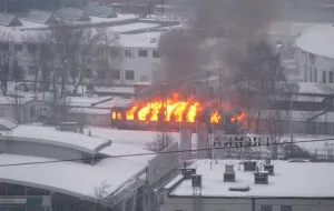 Gdynia: pożar wagonu kolejowego