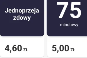 Zamieszanie z taryfami w dniu podwyżki cen biletów