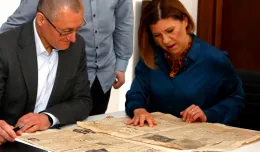 61-letnia gazeta znaleziona przy remoncie Żurawia