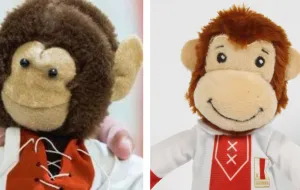 Konkurencyjne małpki - maskotki Gedanii. Kto tu kogo zmałpował?
