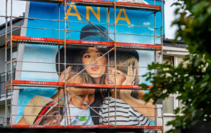 Nowe murale w Trójmieście - promocja filmu i reprodukcja obrazu