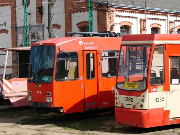 Tranvía de Gdansk en el registro de antigüedades