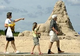 Zabytki na piasku, czyli festiwal rzeźb na plaży